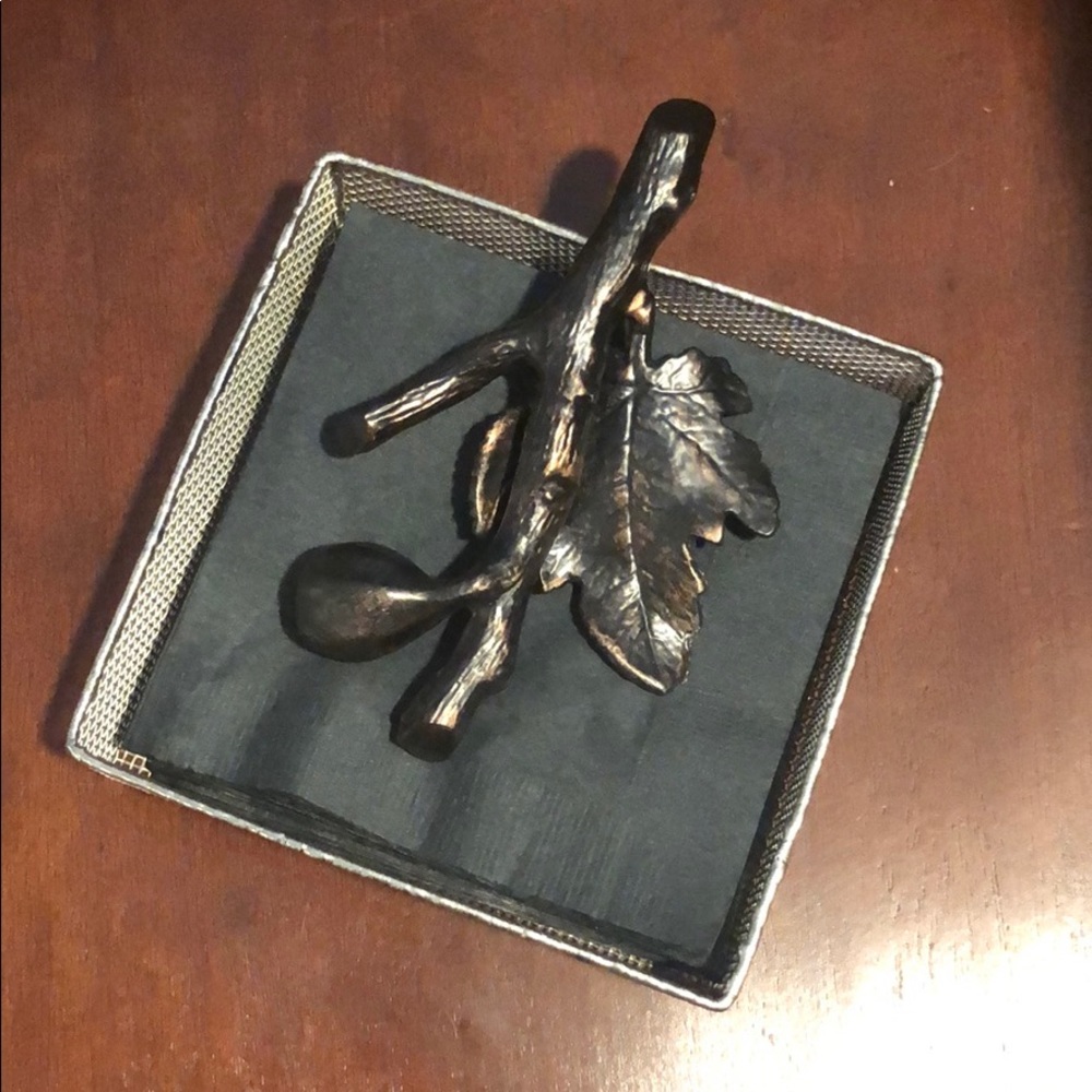 Michael Aran cocktail napkin holder